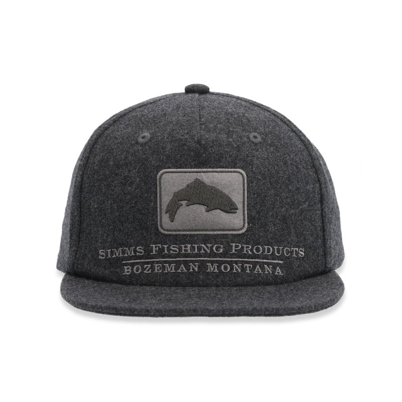 SIMMS WOOL TROUT ICON CAP