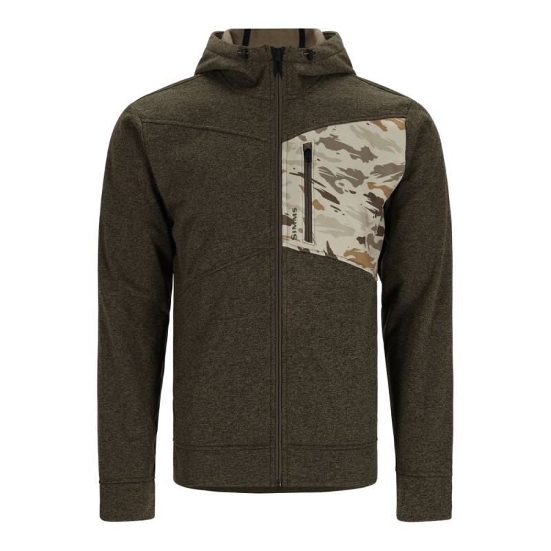 FELPA SIMMS CX HOODY - FULL ZIP