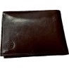 THE PASSION LEATHER WALLET WITH SALMON LOGO