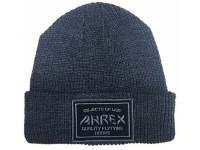 AHREX BEANIE HAT WITH FABRIC PATCH