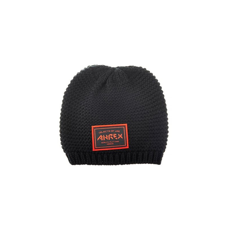 AHREX "HANDKNIT" WOVEN PATCH BEANIE